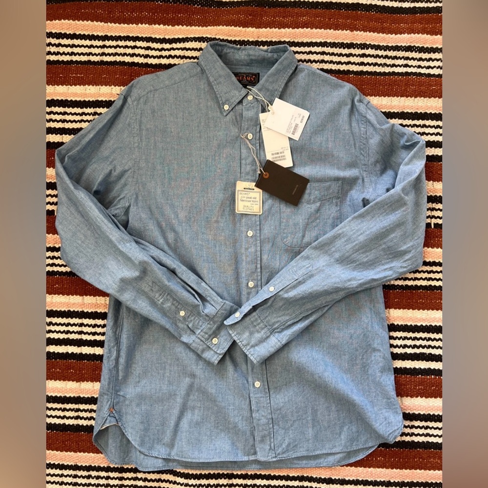 Beams Plus Chambray Denim Shirt XL